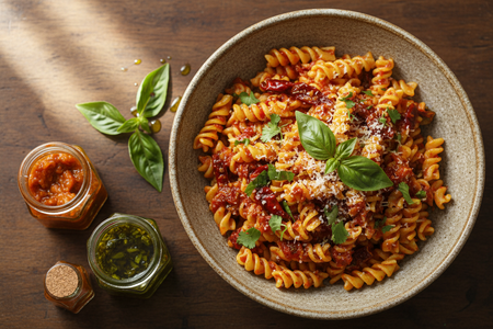 The Ultimate 10-Minute Spicy Chutney Pasta